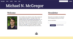 Desktop Screenshot of michaelnmcgregor.com